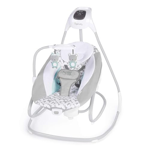 Ingenuity SimpleComfort Swing & Rocker | Convertible Baby Swing